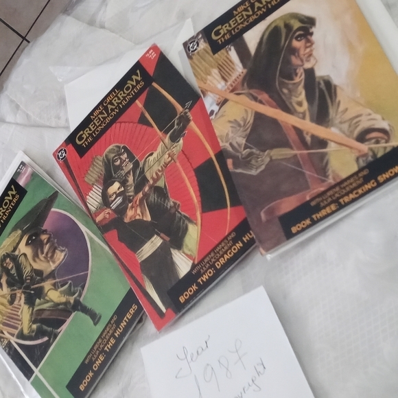 Green Arrow comics 💘 vintage 1987 - Picture 2 of 3